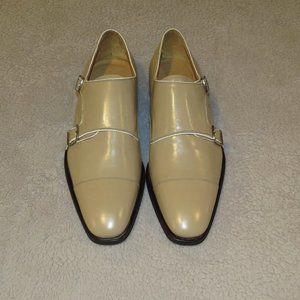 Sutor Mantellassi Bone Leather Double Monk Strap Loafer 7.5D NWB